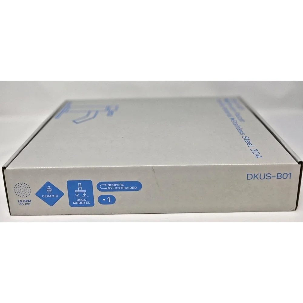 Danska Modern Bathroom Faucet Satin Single Handle One-Hole DK US B01 SP NIB